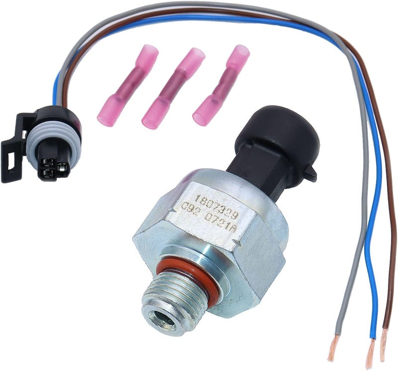 KEJSTED 7.3 ICP Injection Control Pressure Sensor & Pigtail Kit Compatible with Ford Powerstroke 7.3L Diesel ICP102 1807329C92 F6TZ-9F838-A F4TZ9F838A F6TZ9F838A CM5227 112841 - Image 1